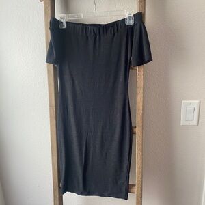 Black strapless dress - rhapsodielle